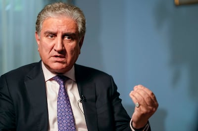 Shah Mahmood Qureshi urged the international community not to “repeat past mistakes”. AP Photo