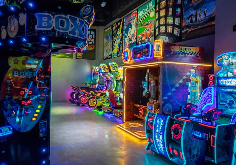 Games in the arcade range in price from Dh10 to Dh20.