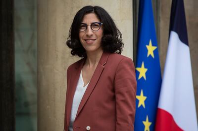French Culture Minister Rima Abdul Malak was an "influential" advisor to President Emmanuel Macron even before her recent appointment to the cabinet. EPA 