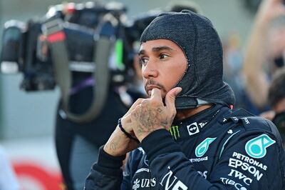 Mercedes's British driver Lewis Hamilton has been urged to speak out about the sponsorship. AFP