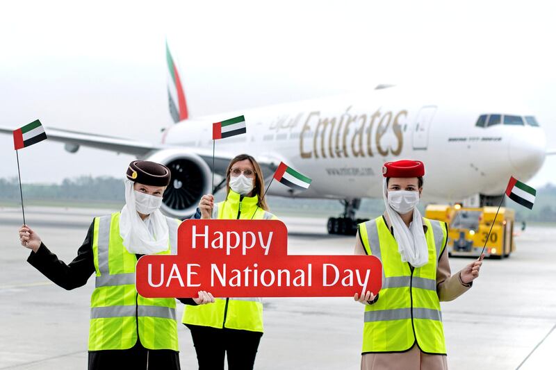 UAE National Day greetings from Vienna, Austria. 