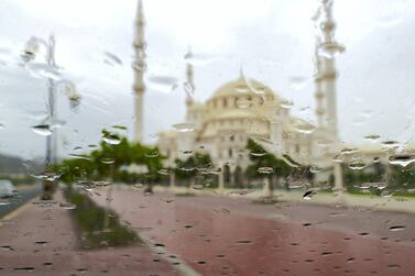 Rain is forecast in the west of the UAE on Tuesday. Chris Whiteoak / The National