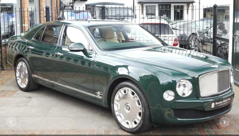 Queen Elizabeth II's special edition Bentley was listed on Auto Trader for £200,000. Another model from the same year was listed at £87,000.