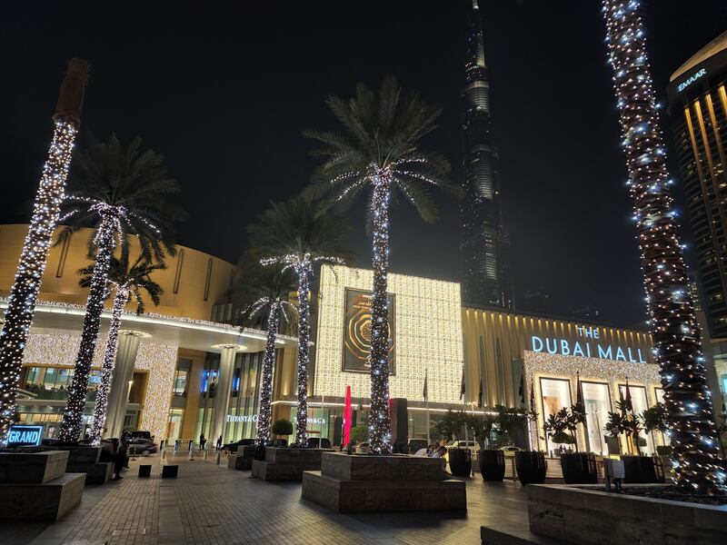 The Dubai Mall. The gadget promises more clarity for shots taken in dim-light situations.