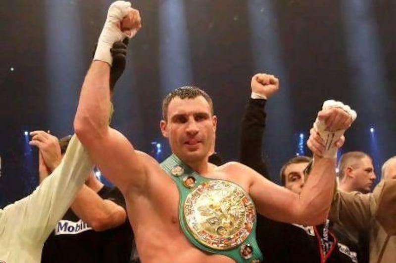 Vitali Klitschko (Ukraine). The former heavyweight world boxing champion is the mayor of Kiev.