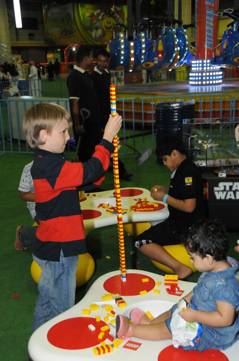 A play zone for children set up during DSS in 2011. Photo: DFRE