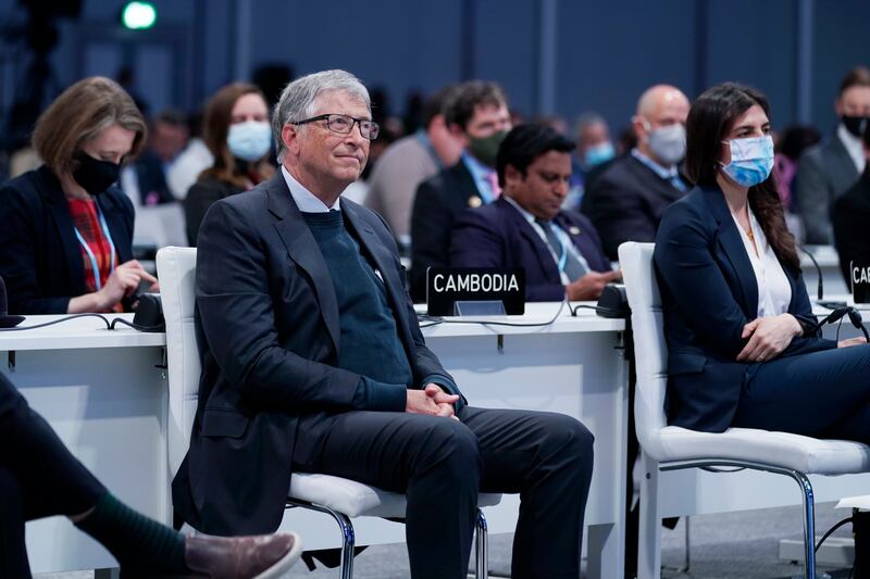 Bill Gates believes middle-income countries like China and India are key to tackling climate change. AP