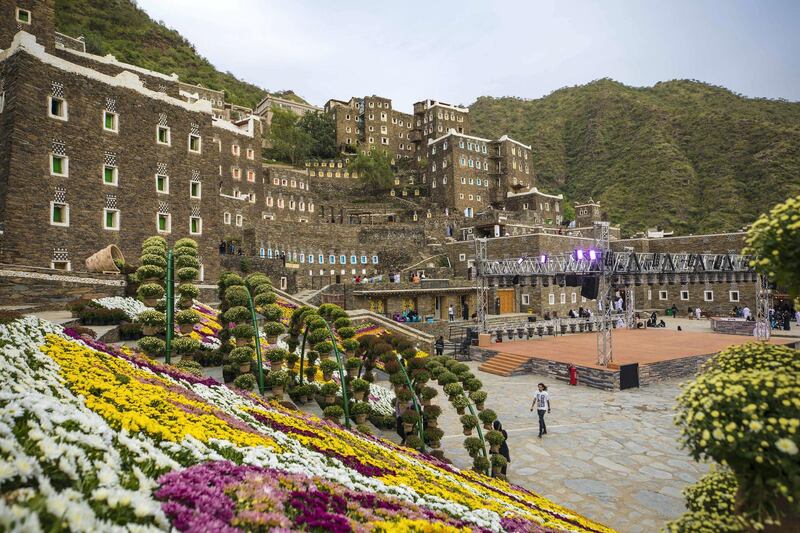 The Flower Men Festival of Saudi Arabia. Courtesy of Saudi MOC