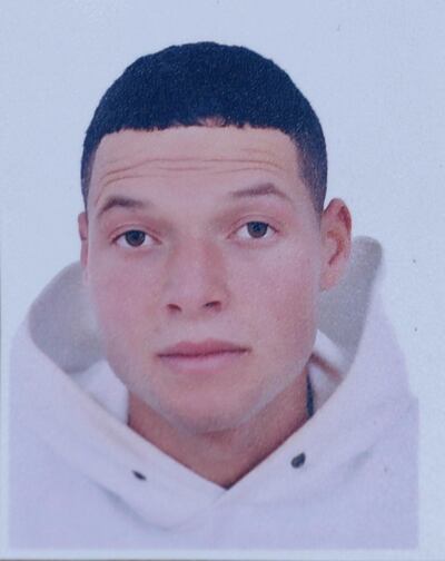 A picture of Brahim al-Aouissaoui, who is suspected by French police and Tunisian security officials of carrying out Thursday's attack in Nice, is seen in this undated photo provided by his family on October 30, 2020. al-Aouissaoui family/Handout via REUTERS. THIS IMAGE HAS BEEN SUPPLIED BY A THIRD PARTY. NO RESALES. NO ARCHIVES.     TPX IMAGES OF THE DAY