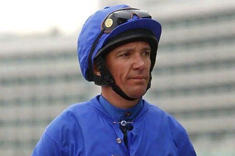 Frankie Dettori will be give up the sky blue-white colours of Godolphin and ride for the Coolmore operation on Sunday.