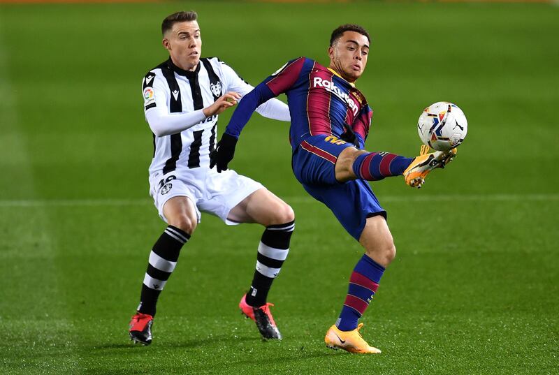 Sergino Dest, 6 – After a quiet opening half-hour, the full-back did his best to inject some tempo in his side’s play as he looked to wriggle free of Nikola Vukcevic on the right, but he was tugged back and had to settle for the free-kick. Getty