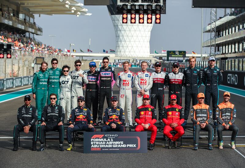 Fans and celebrities congregate at Abu Dhabi F1 in time for the big race