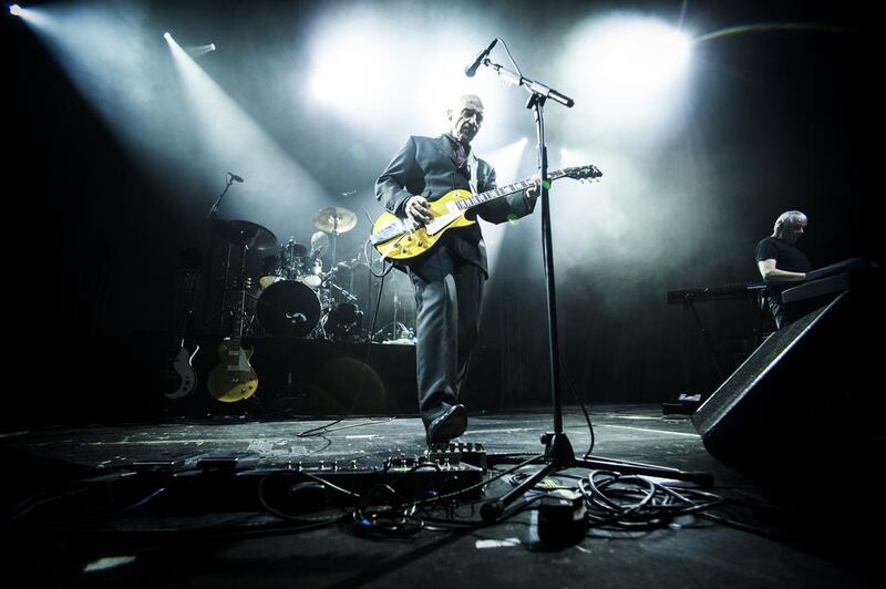 Ultravox frontman Midge Ure, co-writer of Band Aid’s Do They Know It’s Christmas?, brings his solo tour to Dubai tonight. Photo by Peter Wafzig / Redferns via Getty Images