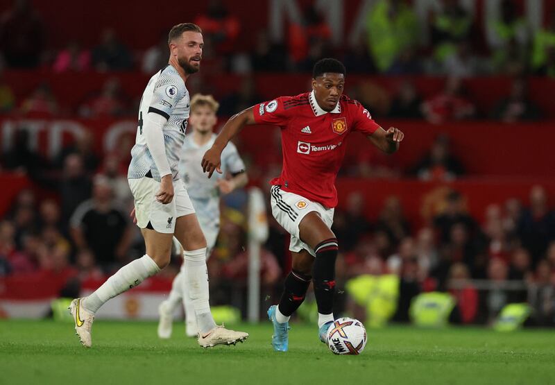 SUBS: Anthony Martial 7. On for Elanga at half time. Looked confident. Set Rashford up for the second. Beautiful twist, turn and control to play the ball away from danger on 79. At the sharp end of a 91st minute attack.
Reuters