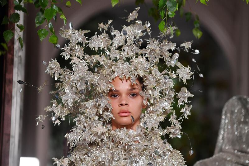 Valentino Fall/Winter 2019 2020 haute couture. Getty Images
