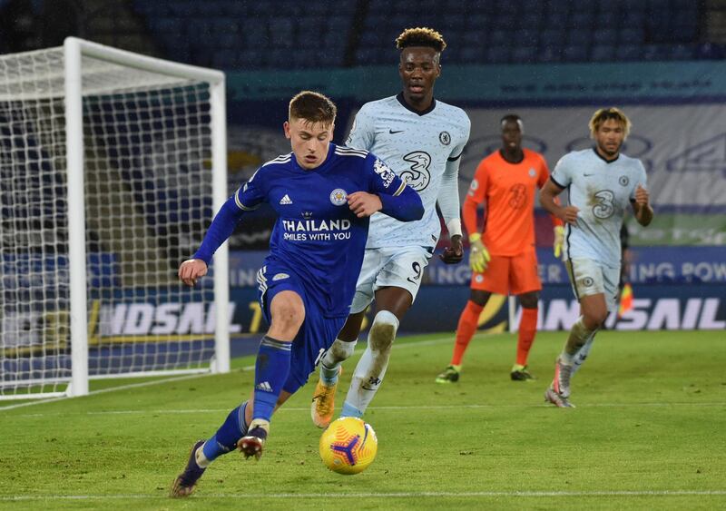 Harvey Barnes, 7 – Bags of pace and energy, but had to hold defensive responsibility too in addition to his efforts in the final third. Faded as the game developed, possibly a result of Frank Lampard’s half-time team talk. Did his job well, though. EPA