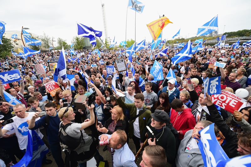 The UK Supreme Court has told Scotland's devolved administration that it does not have the power to hold a referendum on ending Scotland's 315-year political union with England. Getty