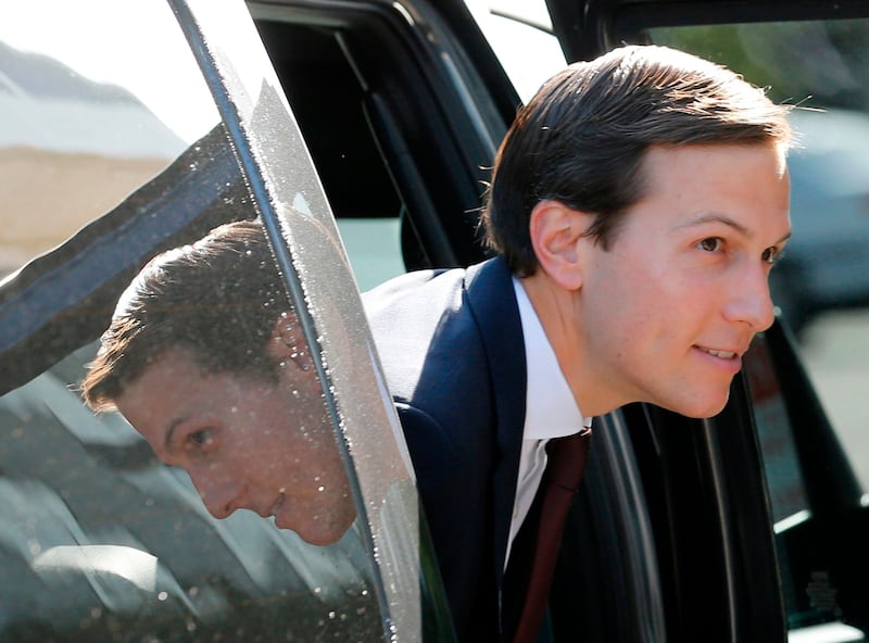 White House Senior Adviser Jared Kushner arrives for his appearance before a closed session of the Senate Intelligence Committee as part of their probe into Russian meddling in the 2016 U.S. presidential election, on Capitol Hill in Washington, U.S. July 24, 2017. REUTERS/Jonathan Ernst