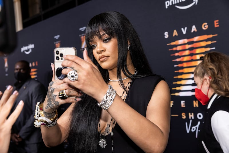 Rihanna launched intimate apparel venture Savage X Fenty in 2018. Reuters