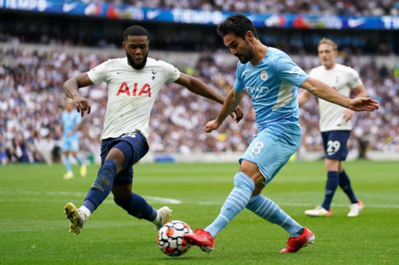 Ilkay Gundogan: 6 - Made a key block in the first half to deny Tottenham from taking the lead but his forays up the pitch often left his midfield partner stranded when hit on the counter.