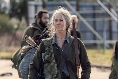 Melissa McBride as Carol Peletier in Season 11 of 'The Walking Dead'. Josh Stringer/AMC