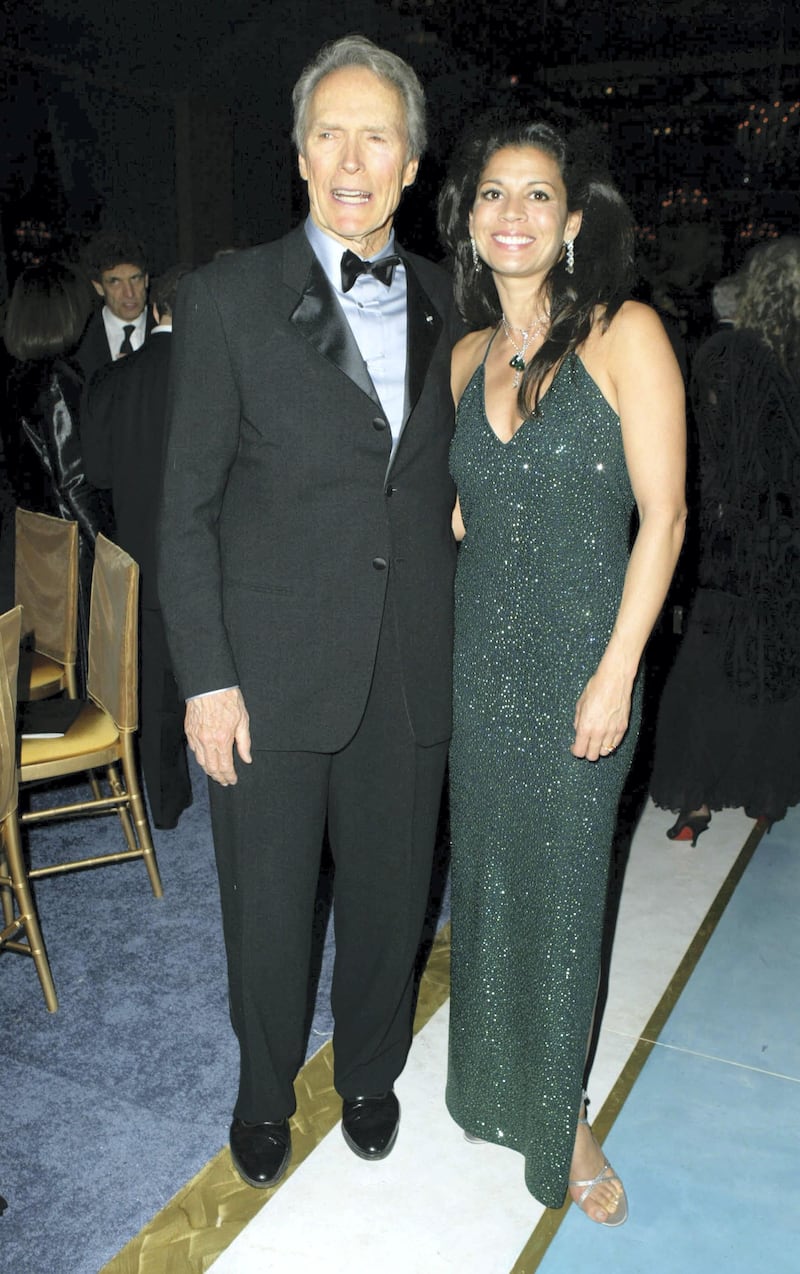 Clint Eastwood and Dina Eastwood during 76th Annual Academy Awards - Governor's Ball at The Kodak Theater in Hollywood, California, United States. (Photo by J. Vespa/WireImage)