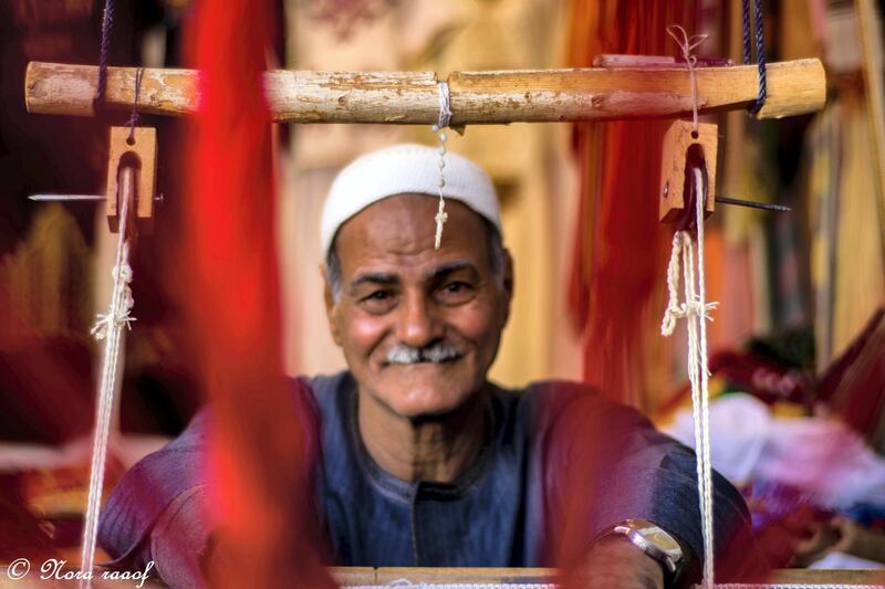 Nora Ra’oof, Egypt: Nora captures an old man specialising in making traditional handmade crafts in Aswan, Egypt.