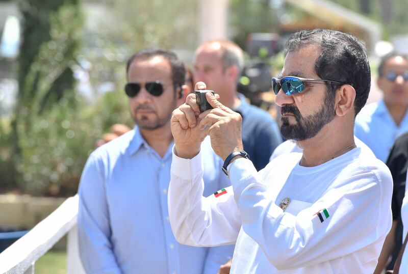 Sheikh Mohammed bin Rashid, Vice President and Ruler of Dubai, on Monday attends the final day of the Sheikh Mohammed bin Rashid Endurance Festival, held in Tuscany, Italy. Wam
