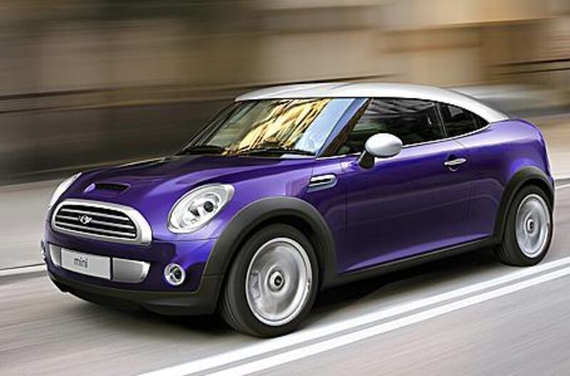 MINI describes the Coupe as a 'Pocket Porsche'