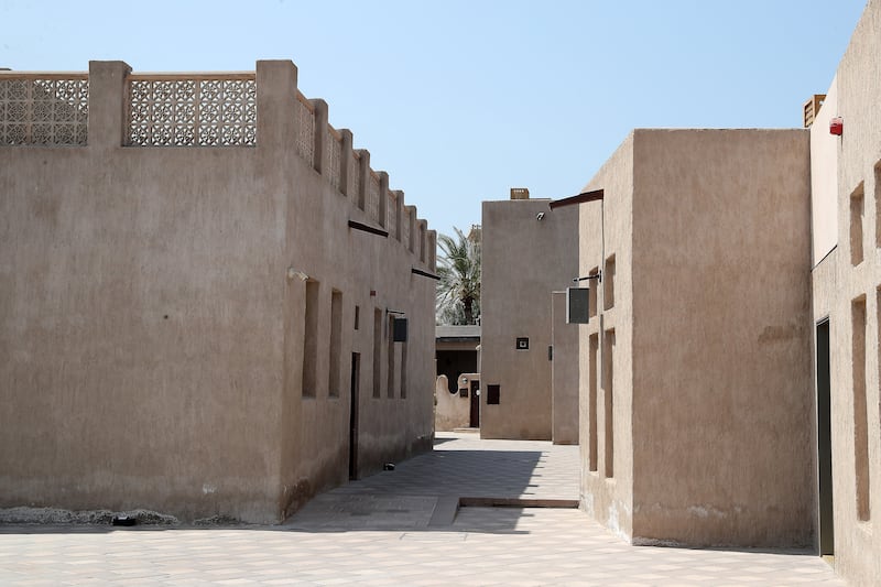 Each pavilion is themed around different aspects of the emirate’s history, immersing guests in different aspects of Emirati heritage and culture. Pawan Singh / The National