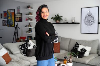 Hiba Balfaqih plans to invest in property in the US and continue to invest in small businesses this year. Pawan Singh / The National