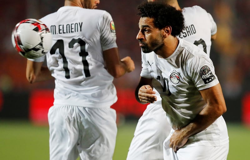 Egypt's Mohamed Salah in action. Reuters