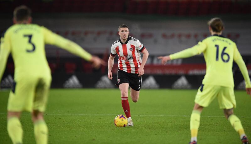 John Lundstram - 8: Two strikes in first 15 minutes that were both off-target, then should have tapped home McGoldrick cross late in opening half. Caused opposition lots of problems playing between the lines, particularly in opening half. Reuters