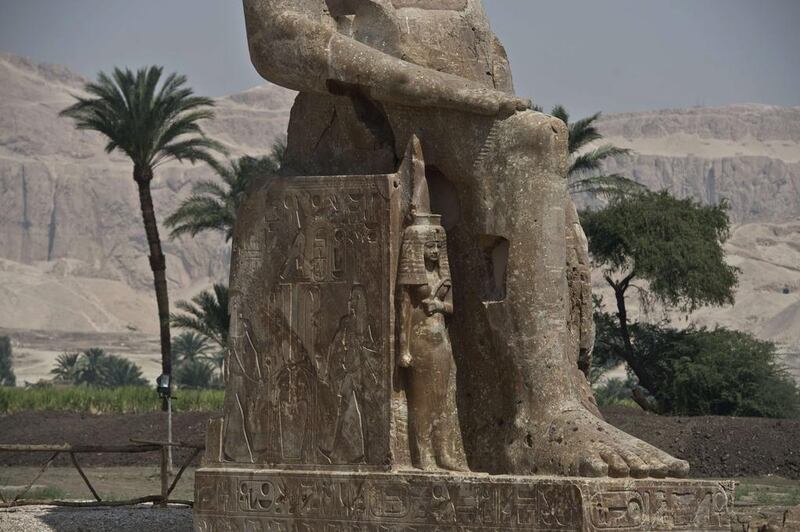 The world until now knew two Memnon colossi, but from today it will know four colossi of Amenhotep III,” said German-Armenian archaeologist Hourig Sourouzian, who heads the project to conserve the Amenhotep III temple. The existing two statues, both showing the pharaoh seated, are known across the globe.