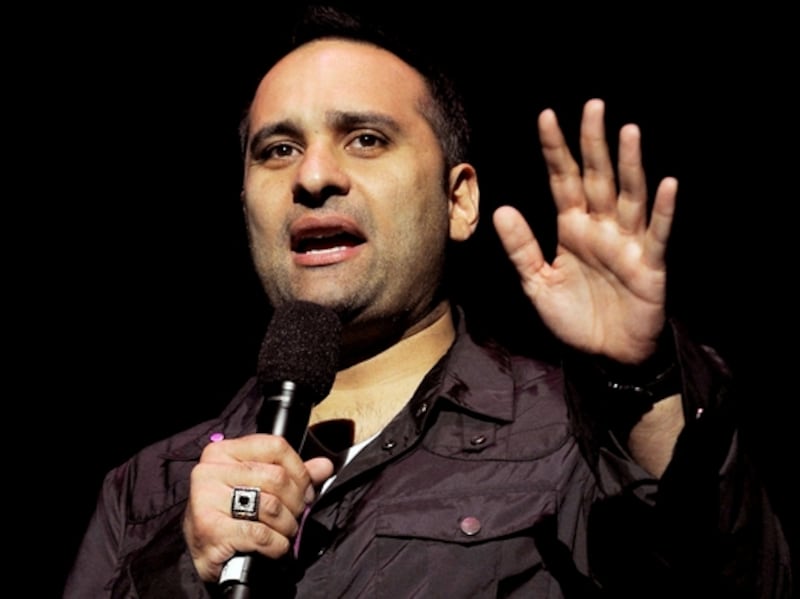 Comedian Russell Peters returns to Yas Island's du Arena in October. AFP