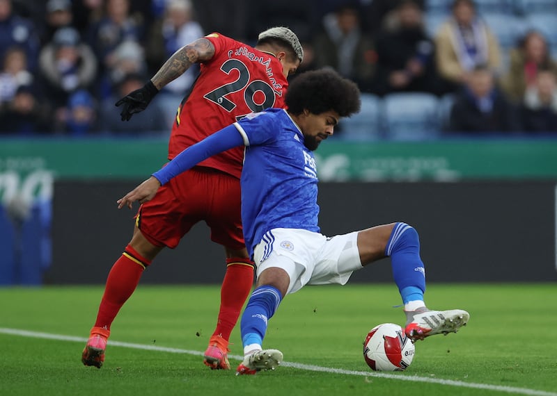 Centre-back: Hamza Choudhury (Leicester) – Brendan Rodgers asked the midfielder to become the Leicester Javier Mascherano and he slotted in at the back in a 4-1 win over Watford. Reuters