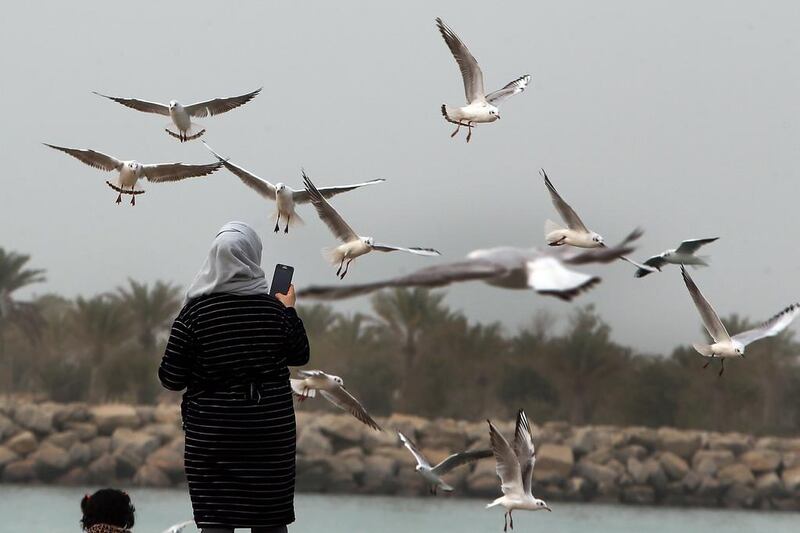 Cloudy conditions will remain for parts of the UAE, according to the National Centre of Meteorology. Delores Johnson / The National