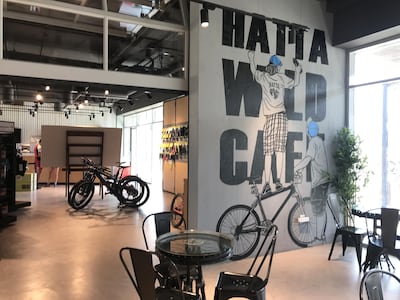 Wild Hatta Cafe in Hatta Wadi Hub serves speciality coffee