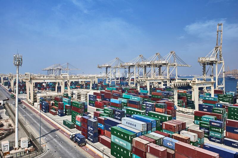 DP World achieved a 47 per cent reduction in carbon emissions by accessing renewable power from Dewa. Photo: DP World