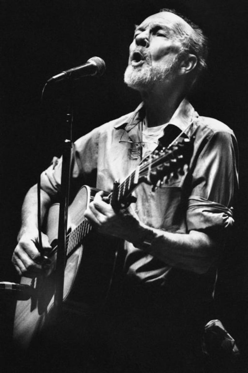 Pete Seeger has died at the age of 94. Mark Costantini / AP Photo