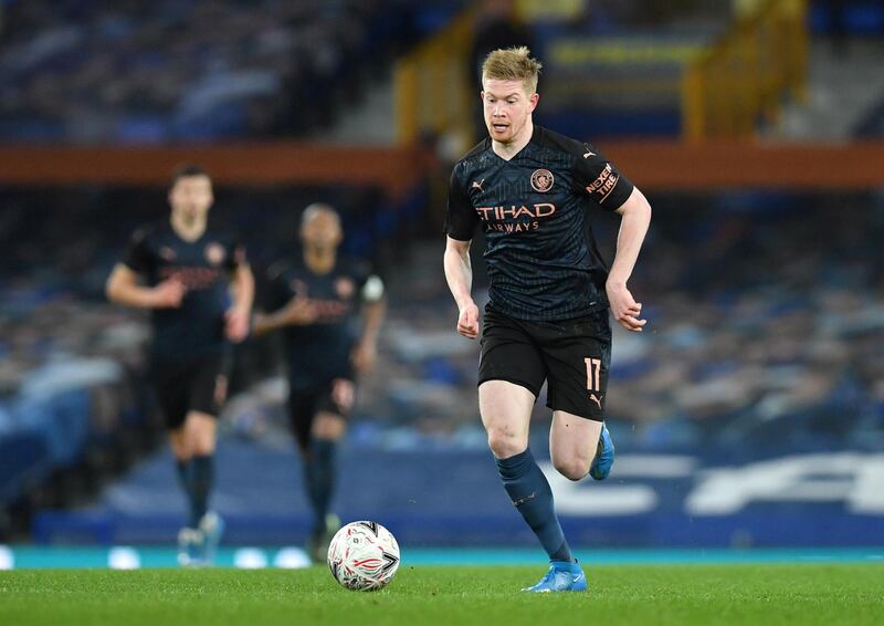 2) Kevin De Bruyne (Manchester City) 11 assists in 23 appearances. Reuters