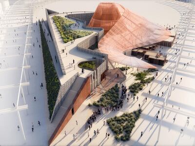 The Opportunity Pavilion is the last major design element to be revealed by Expo 2020 Dubai.