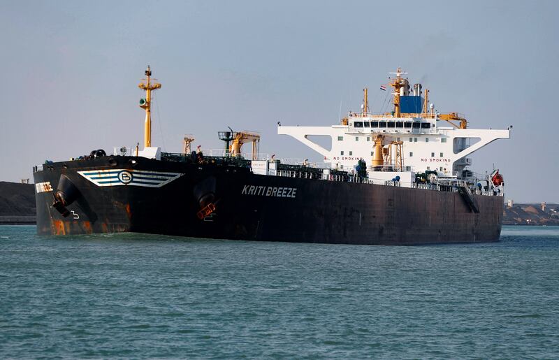 Transit fees for oil tankers passing through Egypt’s Suez Canal will rise by 15 per cent from mid-January. Reuters
