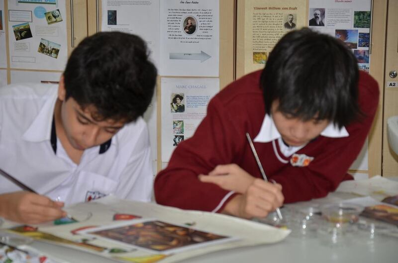 Students at Regent International School. Courtesy Regent International School