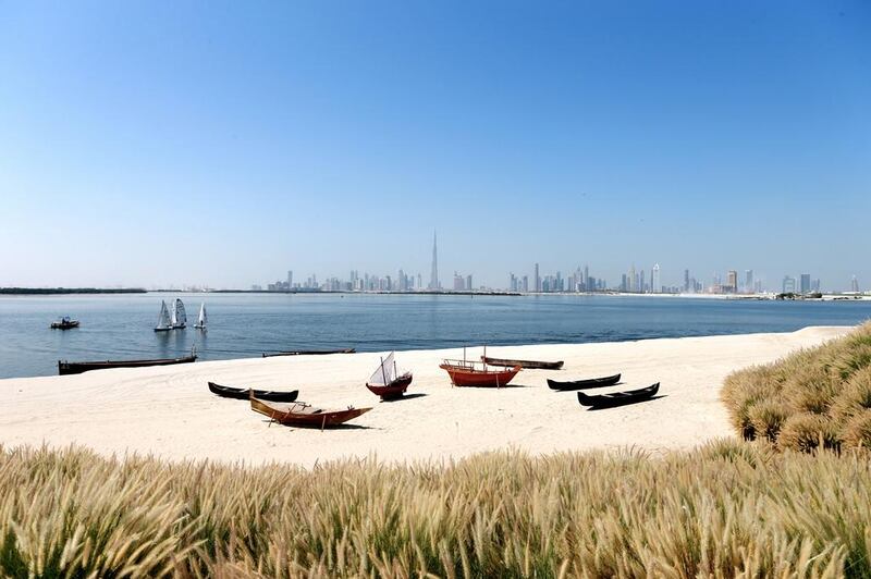 The view from Dubai Creek Harbour. Courtesy Emaar