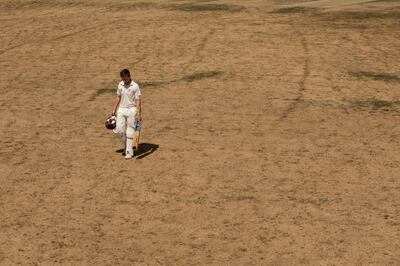 Drought leads to parched cricket pitches from England to India. Getty Images