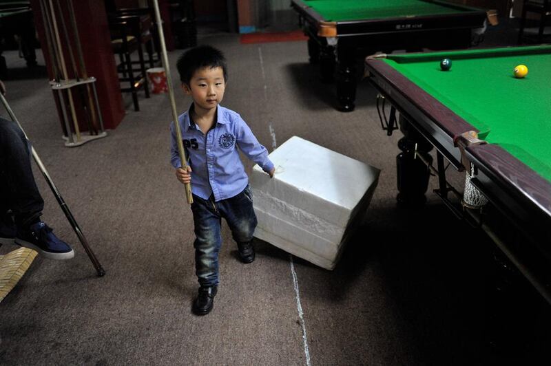 The resident of Xuancheng, Anhui province, supposedly undergoes five hours of training every single day. What did you do when you were three years old? Reuters