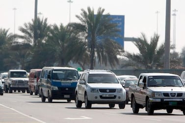 Abu Dhabi Police have warned of the dangers of driving with damaged tyres during the summer months. Sammy Dallal / The National