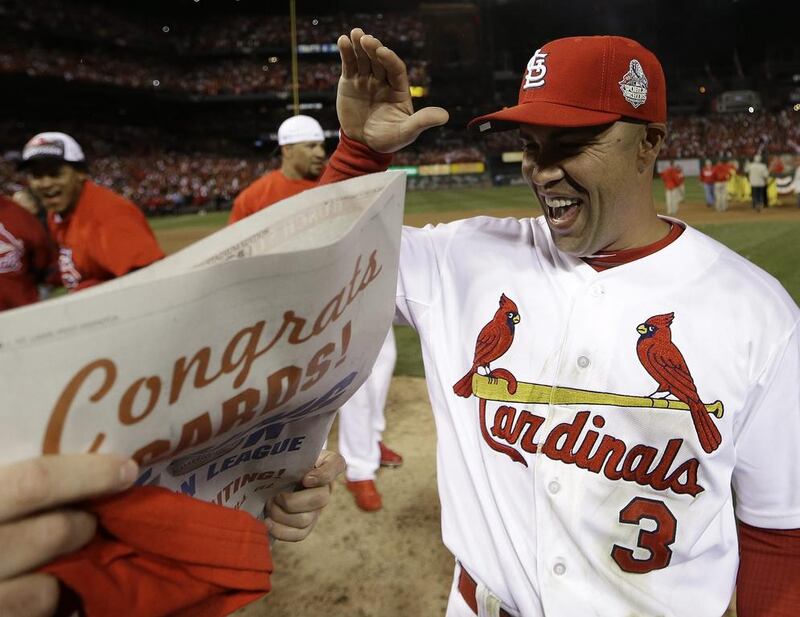 Carlos Beltran is a big reason St Louis Cardinals will be facing Boston Red Sox in MLB's World Series. David J Phillip / AP Photo

