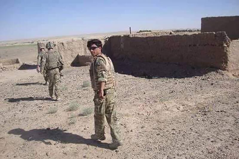 Afghan interpreter Jamal Barak, who was shot by the Taliban, is still waiting for the British government to review his claim for compensation. Photo: Jamal Barak